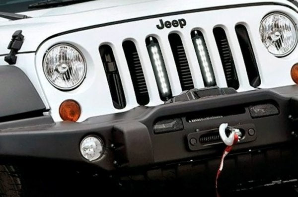 Race Sport JEEP 8 inch High Power LED Grille kit LED Light Bars RS2LJK