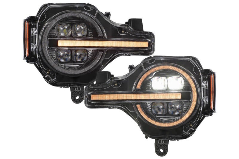 Form Lighting 2021-2024 Ford Bronco Squential LED Projector Headlights FL0020