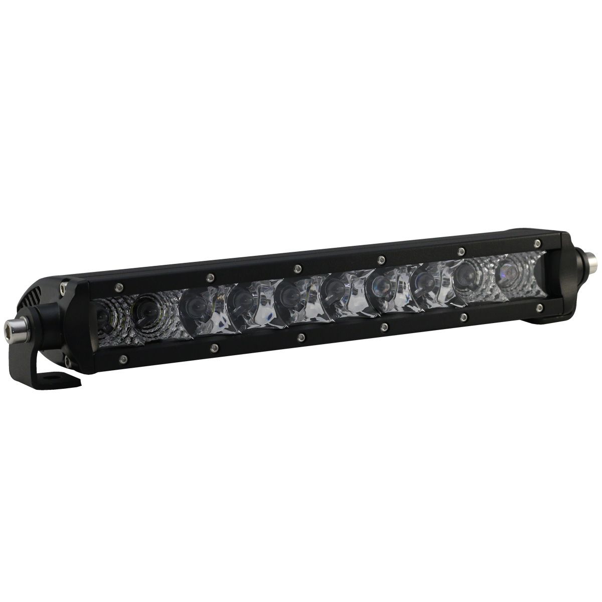 Race Sport 11.5 in ECO-SLIM Series LED Light Bar Single Row 50 Watts CREE Diode Combo Beam RSUS50W