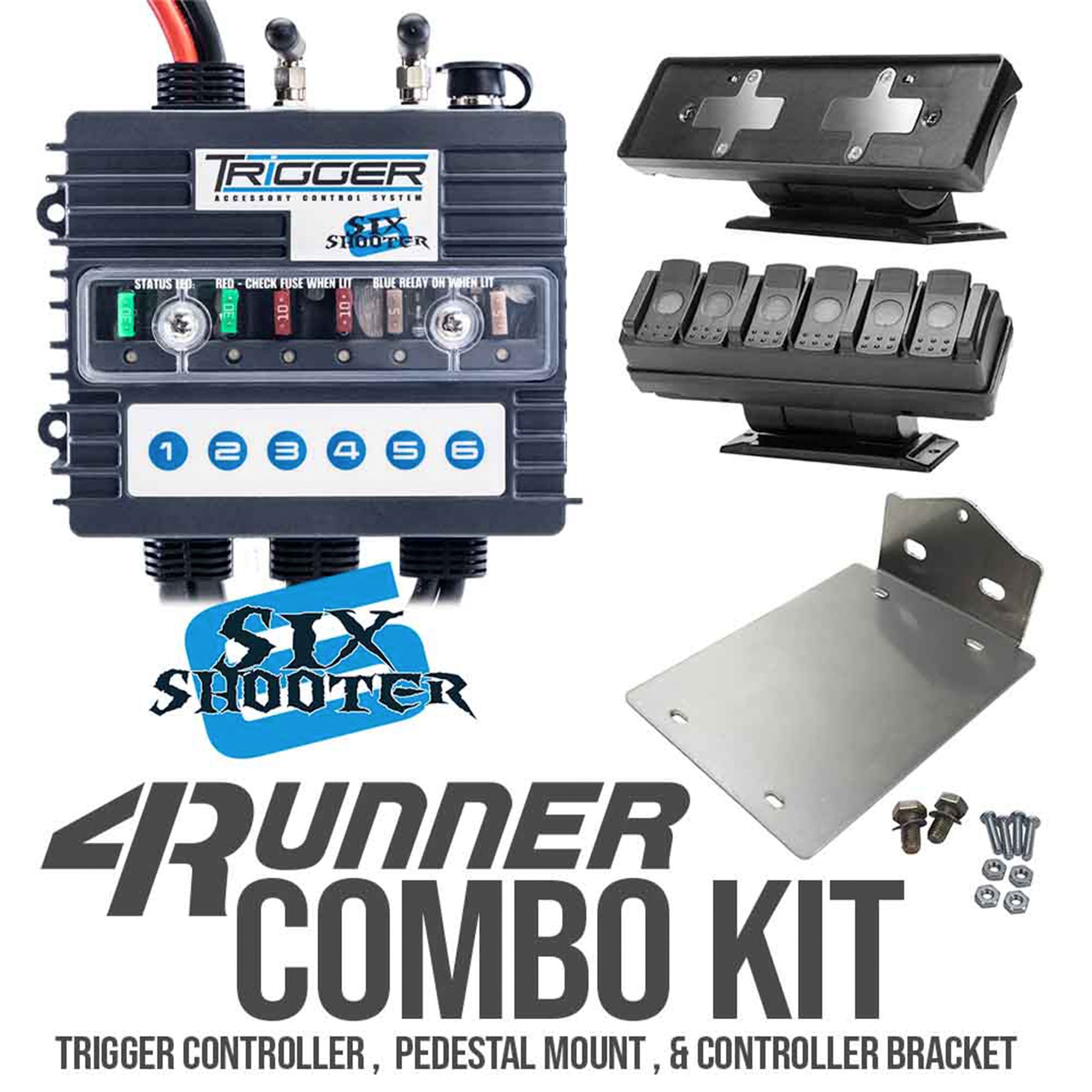 Trigger 2002-2009 Toyota 4Runner 4Th Generation 2009-2024 4Runner 5Th Generation 2002-2009 Lexus Gx 470 1St Generation Fj Cruiser All Years 6 Shooter Combo Kit 30014RUN