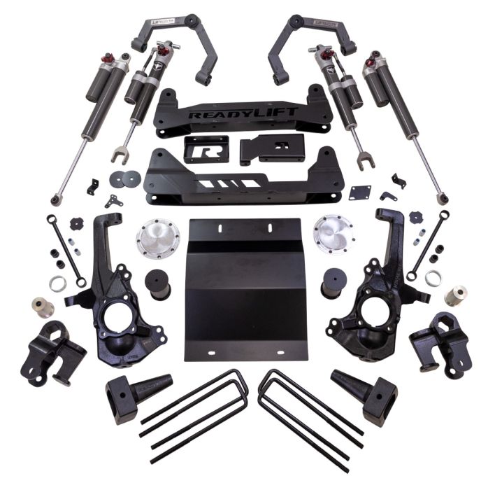 Readylift 2020-2024 Chevrolet Silverado GMC Sierra 2500HD 3500HD 8'' MAX3.3 Suspension System With Falcon 3.3 Shocks And Fab UCA Arms 42-30840