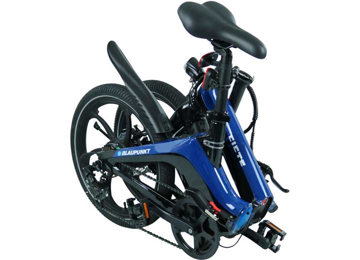 Blaupunkt Fiete Ebike 20in Tire 36V 350W Mech Disc Brakes Pedal & Throttle Assist Blue Black APD201-M