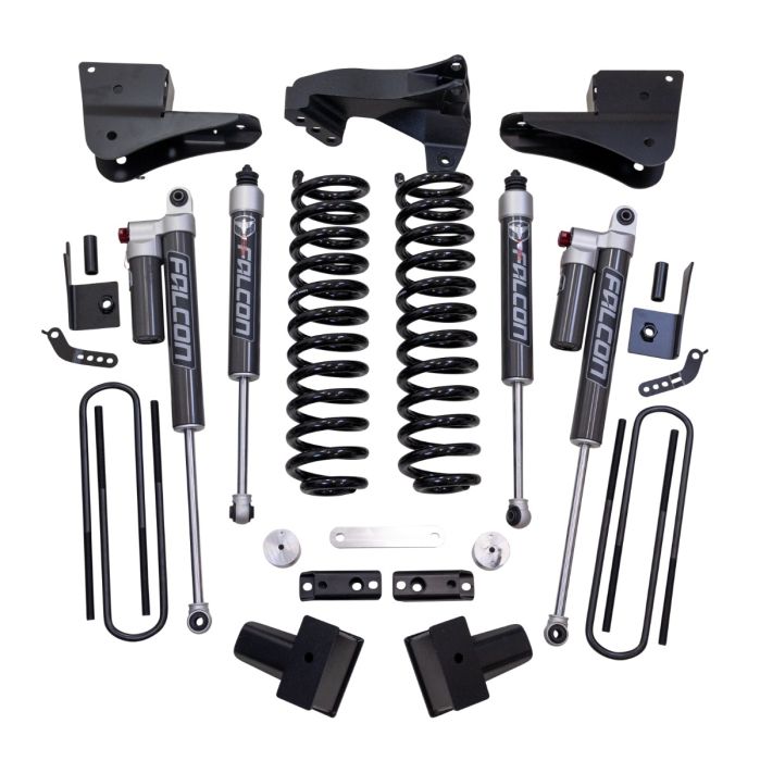 Readylift 2023-2024 Ford F-250 F-350 Super Duty Diesel 4WD 4" Coil Spring Suspension System With Falcon 2.1 Shocks 63-23440