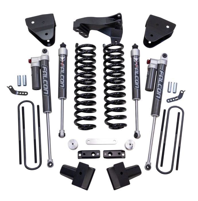 Readylift 2017-2022 Ford F-250 F-350 Super Duty Diesel 4WD 4" Coil Spring Suspension System With Falcon 2.1 Shocks 63-27440