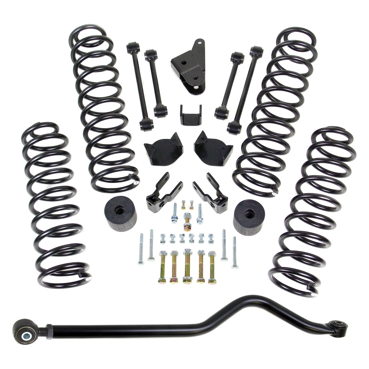 Readylift 2007-2018 Jeep Wrangler 4" x 3" Coil Spring Front and Rear Suspension Lift Kit 69-6402