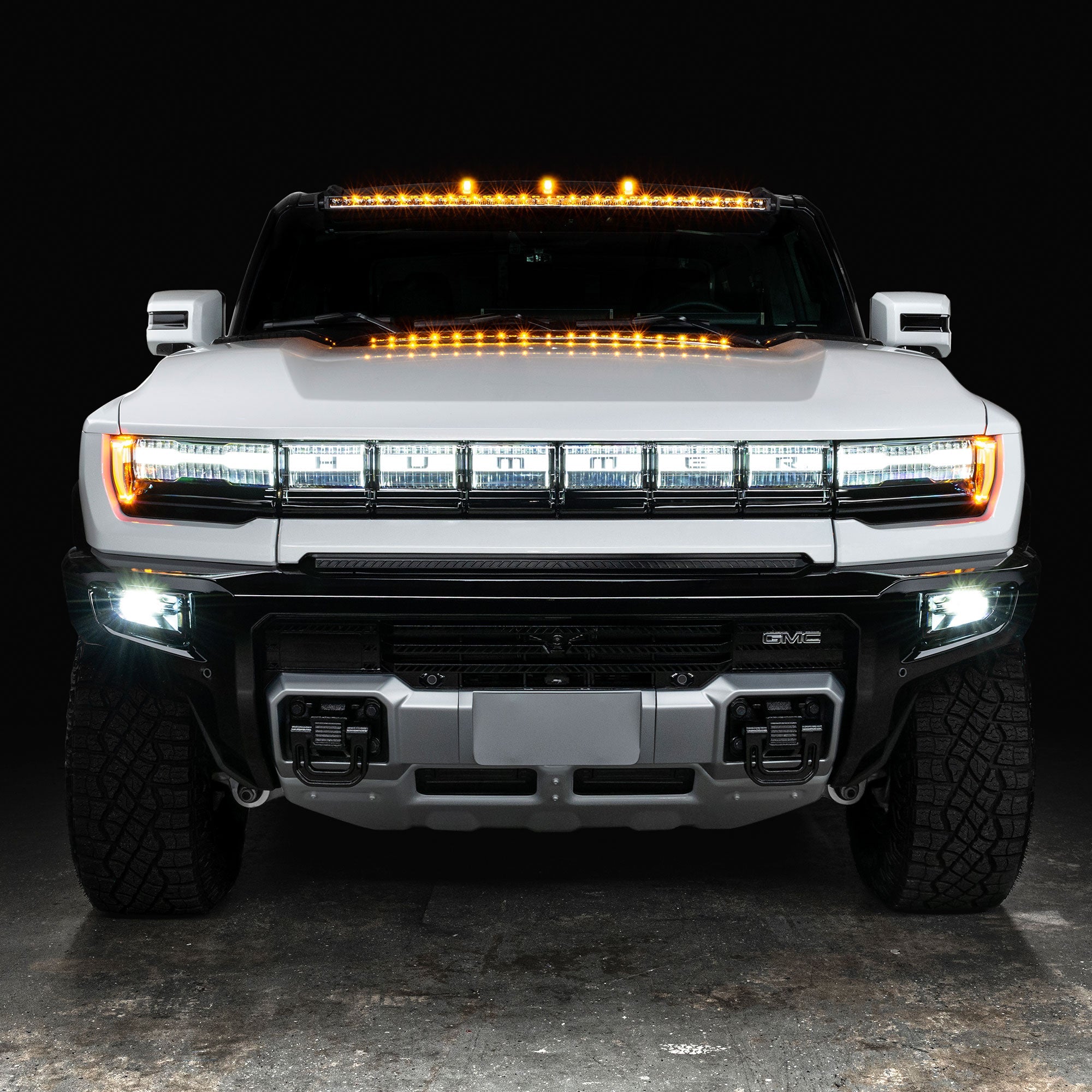 Oracle Lighting 2022-2024 Hummer EV 50" Roof Mount Curved Light Bar With Brackets 6923-023