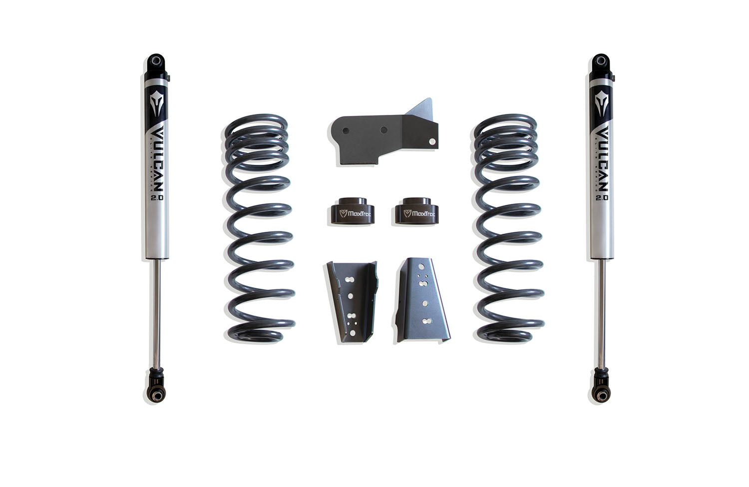 MaxTrac Suspension 2009-2018 Dodge Ram 1500 2019-2023 Dodge Ram 1500 Classic 2WD 4.5" Rear Lift Box Kit With Vulcan Series Shocks 902445V