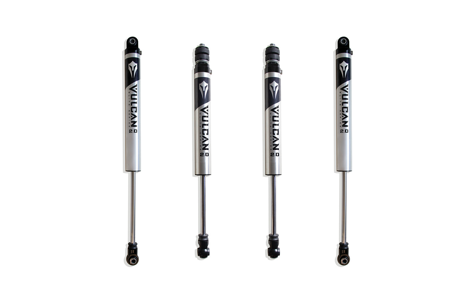 MaxTrac Suspension 2017-2023 Ford F-250 F-350 4WD 2.5" Front & Rear Vulcan Series Shocks 943325V