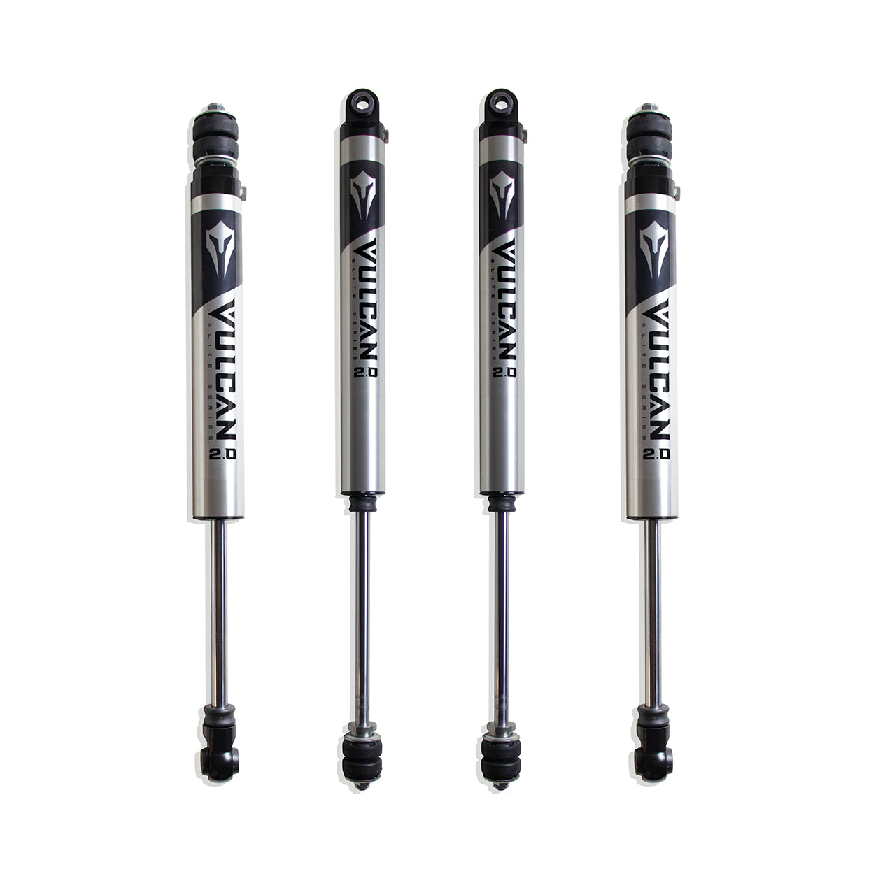 MaxTrac Suspension 2014-2023 Dodge Ram 2500 4WD 2.5" Front & Rear Vulcan Series Shocks 947225V