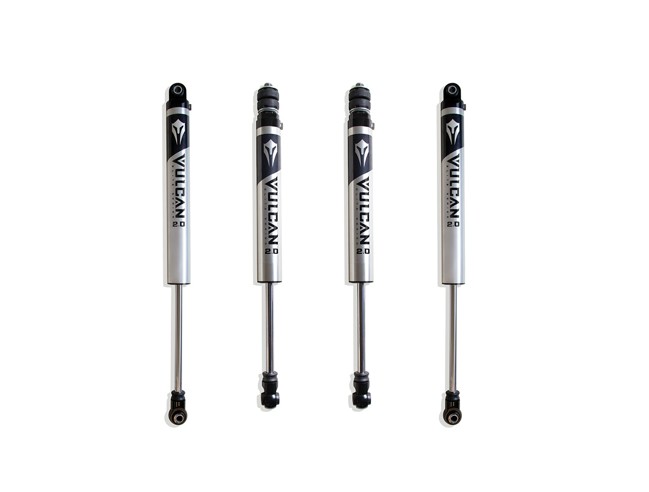 MaxTrac Suspension 2013-2023 Dodge Ram 3500 4WD 6" Front & Rear Vulcan Series Shocks 947360V