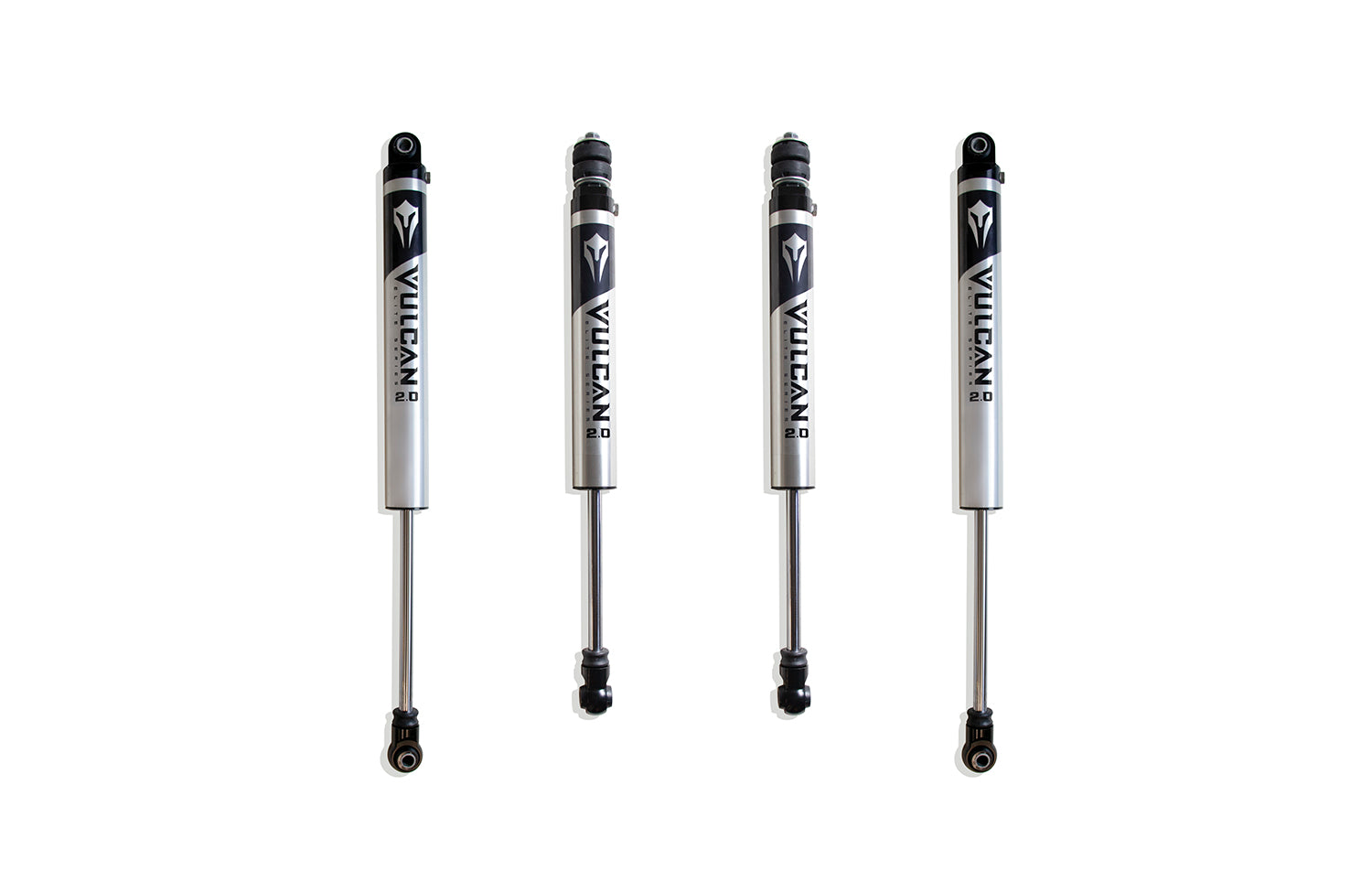 MaxTrac Suspension 2013-2023 Dodge Ram 3500 4WD 8" Front & Rear Vulcan Series Shocks 947380V