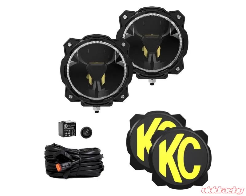 KC HiLites Gravity Titan 6" Spot Beam 2 Light System LED Pair Pack 91401