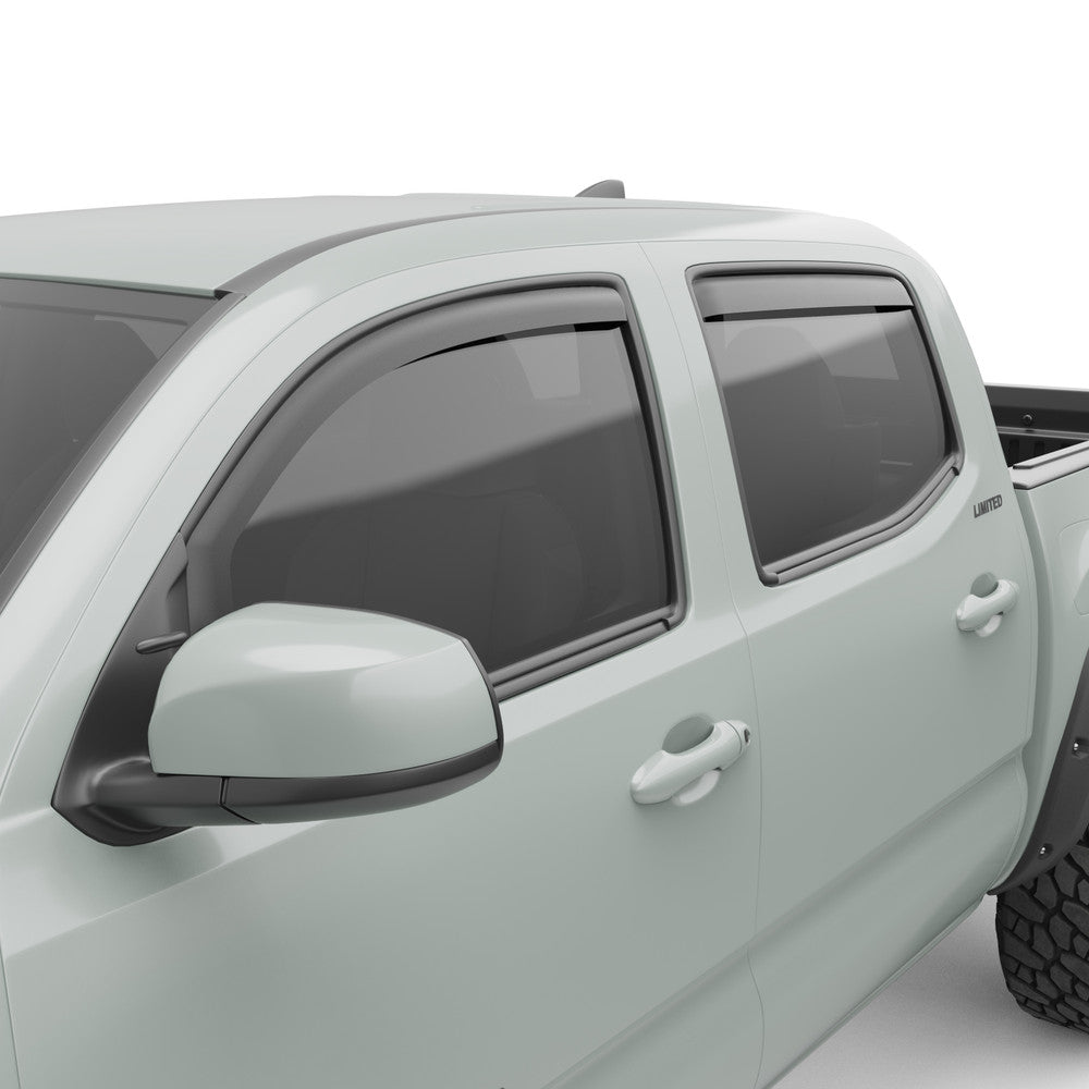 EGR 2016-2023 Toyota Tacoma Crew Cab In-channel Window Visors 575085