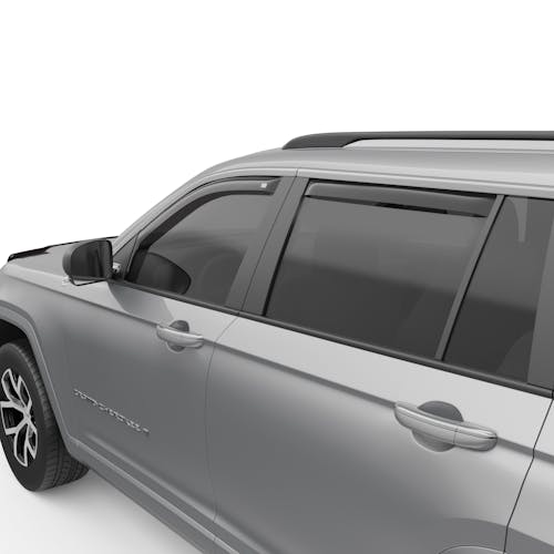 EGR 2021-2024 Jeep Grand Cherokee L In-channel 4pc Matte Finish Window Visors 4-door 573785