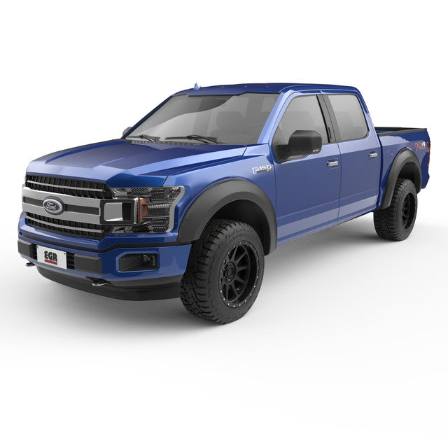 EGR 2021-2024 Ford F-150 All Beds Stainless Steel Bolt On Look Baseline Fender Flares BLF2012