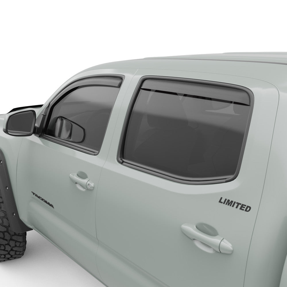 EGR 2016-2023 Toyota Tacoma Crew Cab In-channel Window Visors 575085