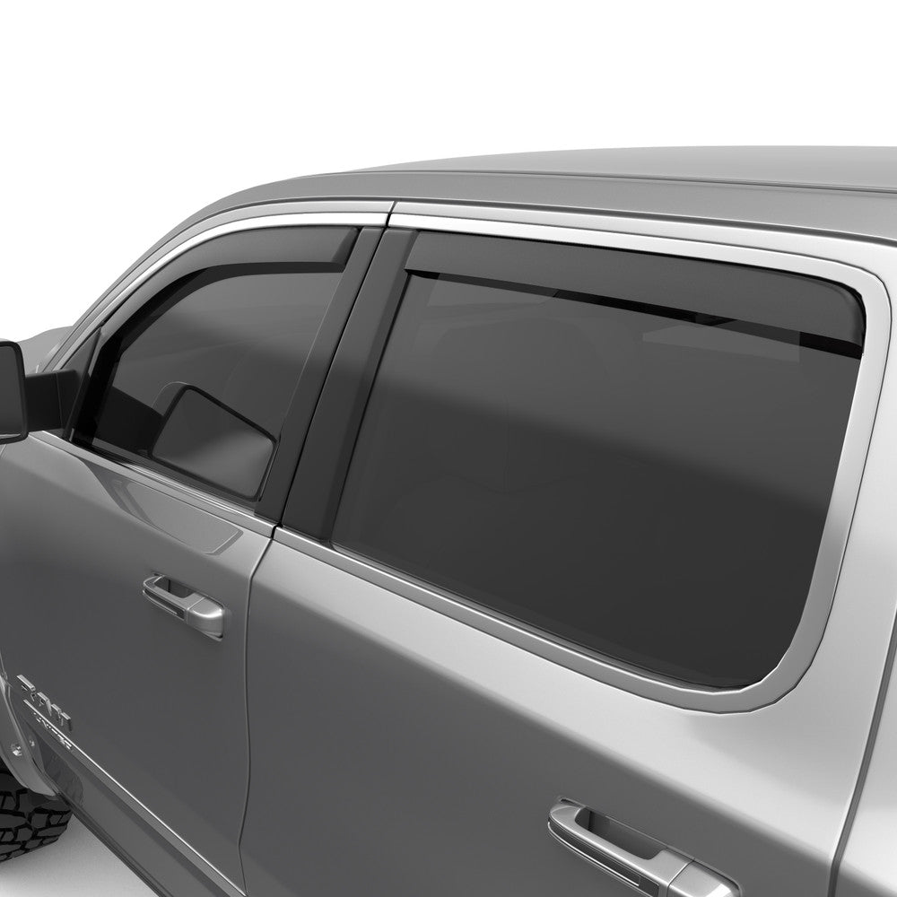 EGR 2019-2024 Dodge Ram 1500 Extended Cab In-channel Window Visors 572965