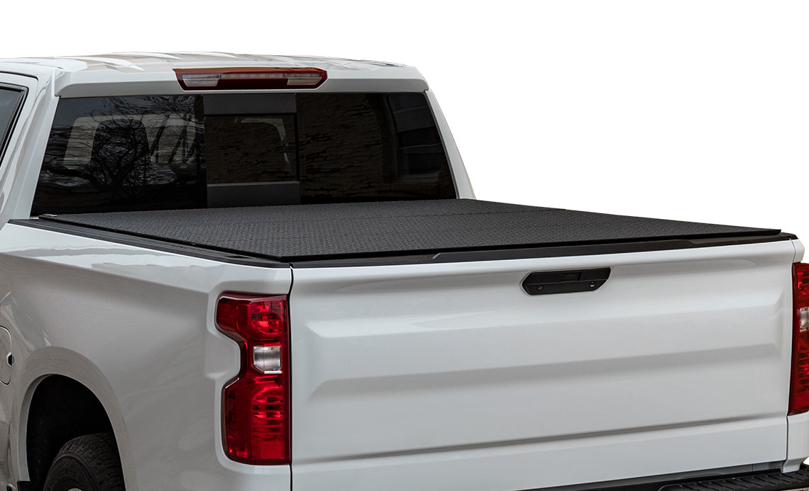 LOMAX 2019-2024 Chevrolet Silverado GMC Sierra 1500 Full Size 5' 8" Box Professional Series Tonneau Cover B0020109