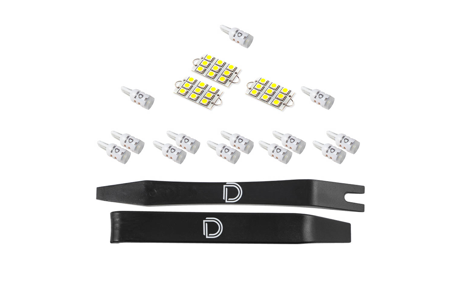 Diode Dynamics 2006-2012 Chevrolet Impala Cool White Stage 1 Interior LED Kit DD0561