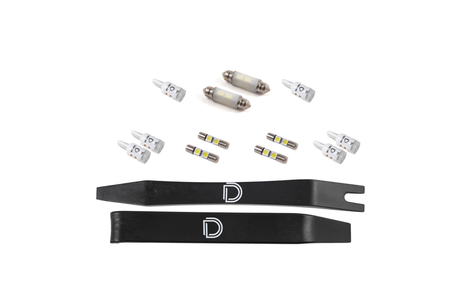 Diode Dynamics 1994-2004 Ford Mustang Cool White Stage 2 Interior LED Kit DD0606