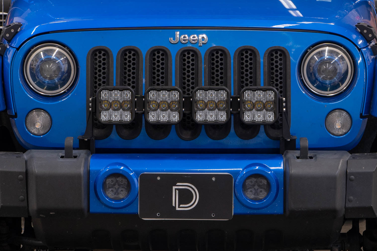 Diode Dynamics 2007-2018 Jeep Wrangler JK Stage Series Grille Bracket Kit DD7228P