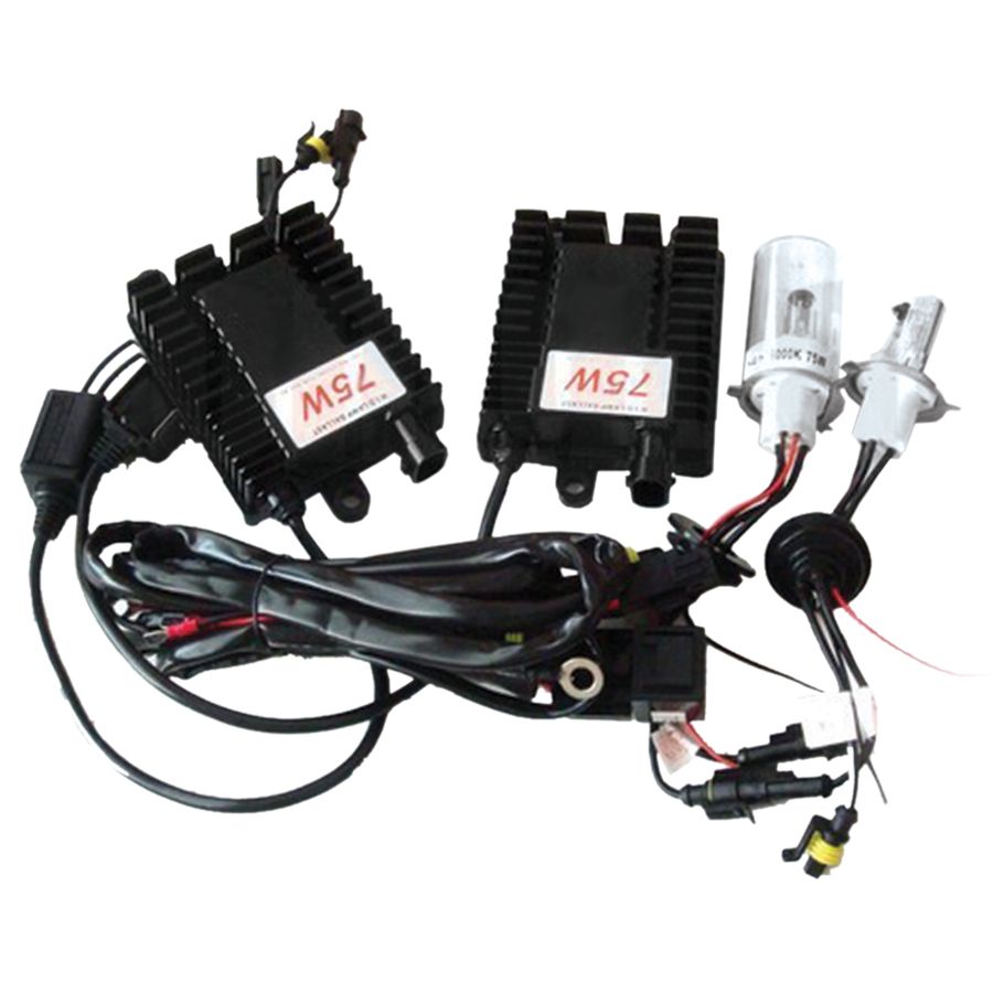 Race Sport 75W HID Kit H4-6K-75W