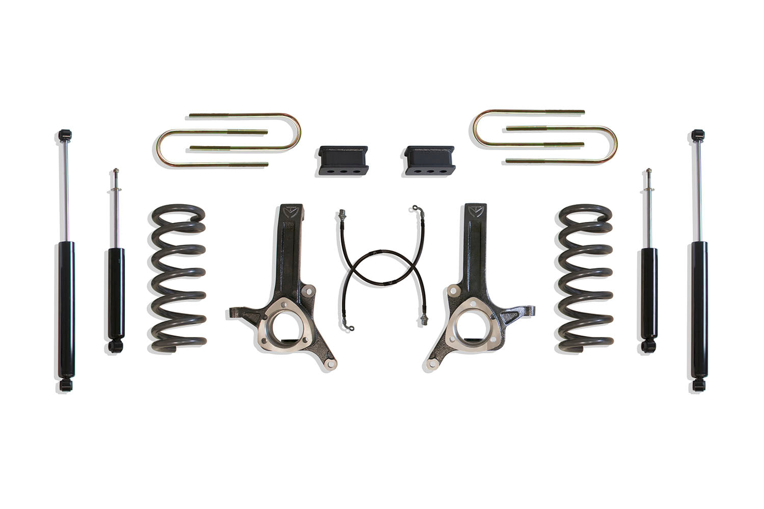 MaxTrac Suspension 2003-2008 Dodge Ram 2500 3500 2WD 6.5" Lift Kit Diesel 4.125" X 16.5" U-Bolts K882262DXL