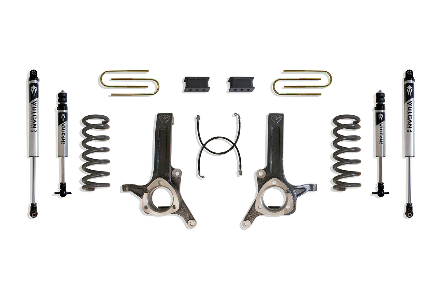 MaxTrac Suspension 2003-2008 Dodge Ram 2500 3500 2WD 6.5" Lift Kit Diesel 4.125" X 13.5" U-Bolts K882262V-DL