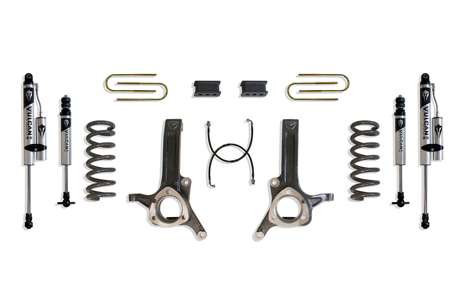 MaxTrac Suspension 2003-2008 Dodge Ram 2500 3500 2WD 6.5" Lift Kit Diesel 4.125" X 13.5" U-Bolts K882262VR-DL