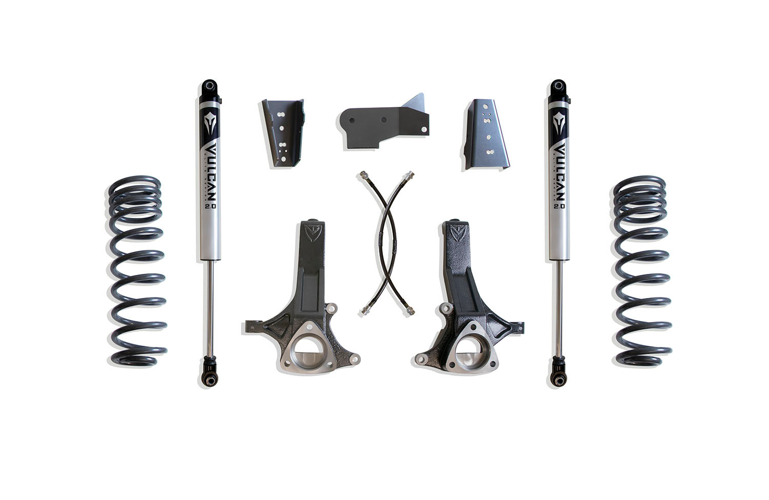 MaxTrac Suspension 2009-2018 Dodge Ram 1500 2019-2023 Dodge Ram 1500 Classic 2WD 4.5" Lift Kit Vulcan Series Shocks K882443V