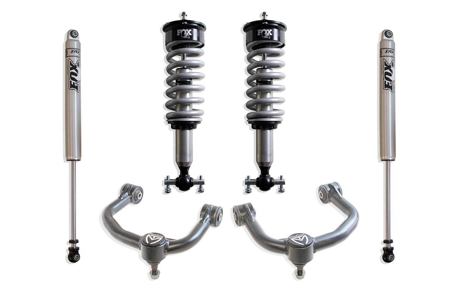 MaxTrac Suspension 2021-2023 Ford F-150 2WD 2.5" Lift Kit Fox Shocks K884120FC