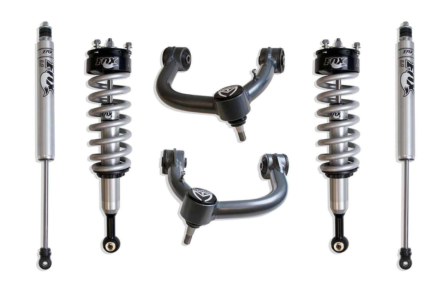 MaxTrac Suspension 2005-2023 Toyota Tacoma 6-Lug 2WD 4WD 2.5" Lift Kit Fox Shocks K886820FC