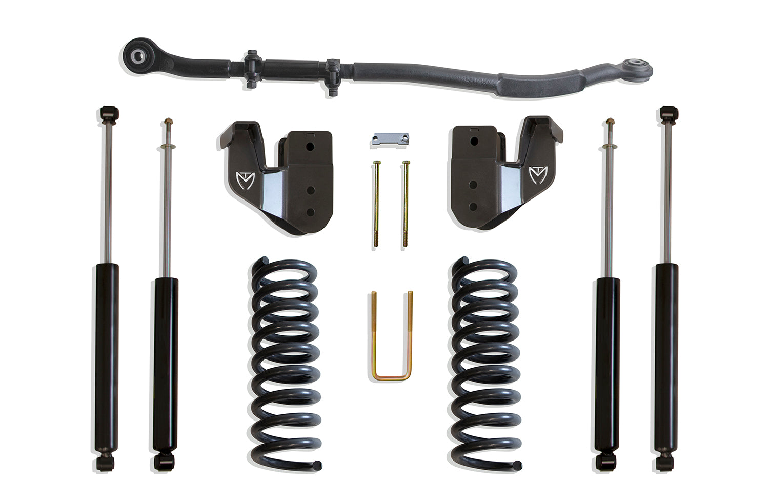 MaxTrac Suspension 2013-2023 Dodge Ram 3500 4WD 2.5" Lift Kit Max Trac Shocks K947325