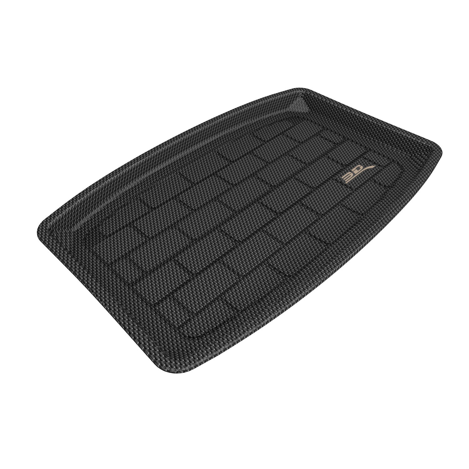 3D Maxpider 2024 Tesla Model 3 Kagu Black Foldable Rear Lower Cargo Liner M1TL0521309