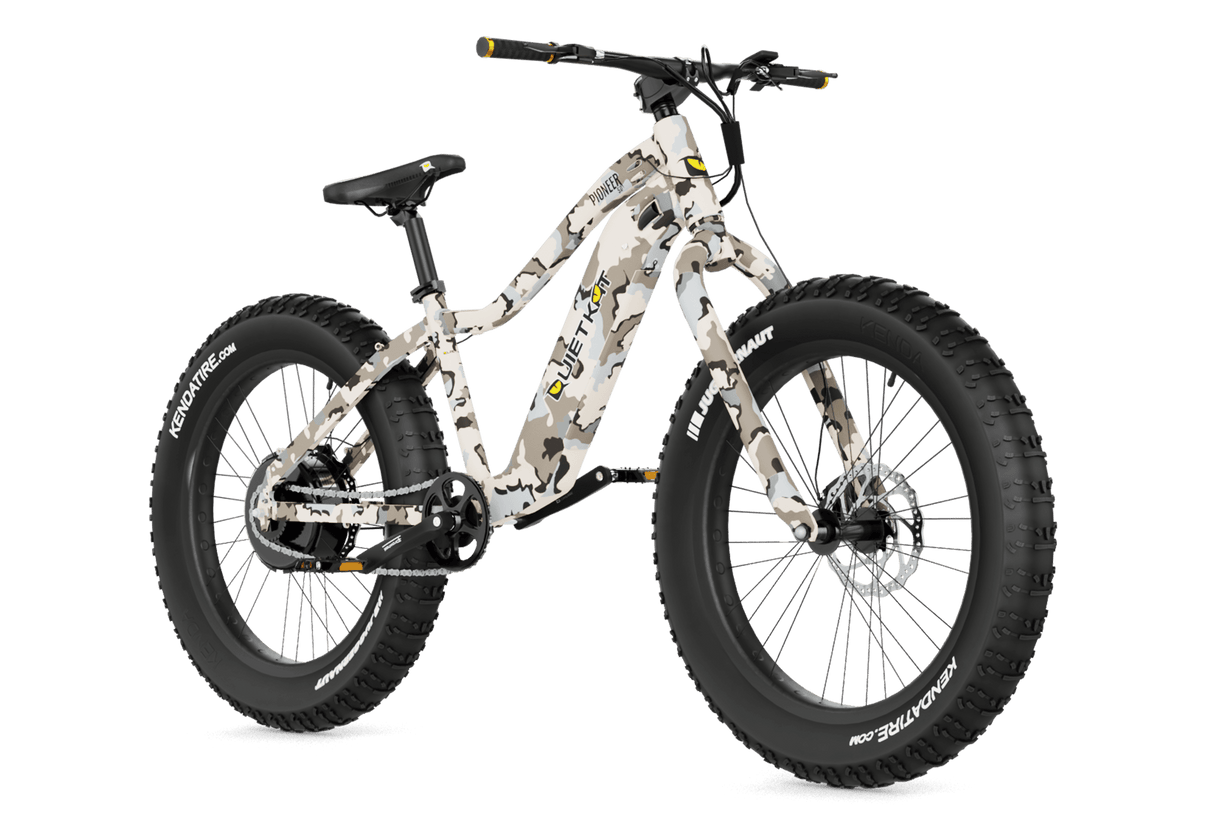 Quietkat Pioneer Electric Bike 500W 18in Frame Sandstone 22 Pio 50 San 18