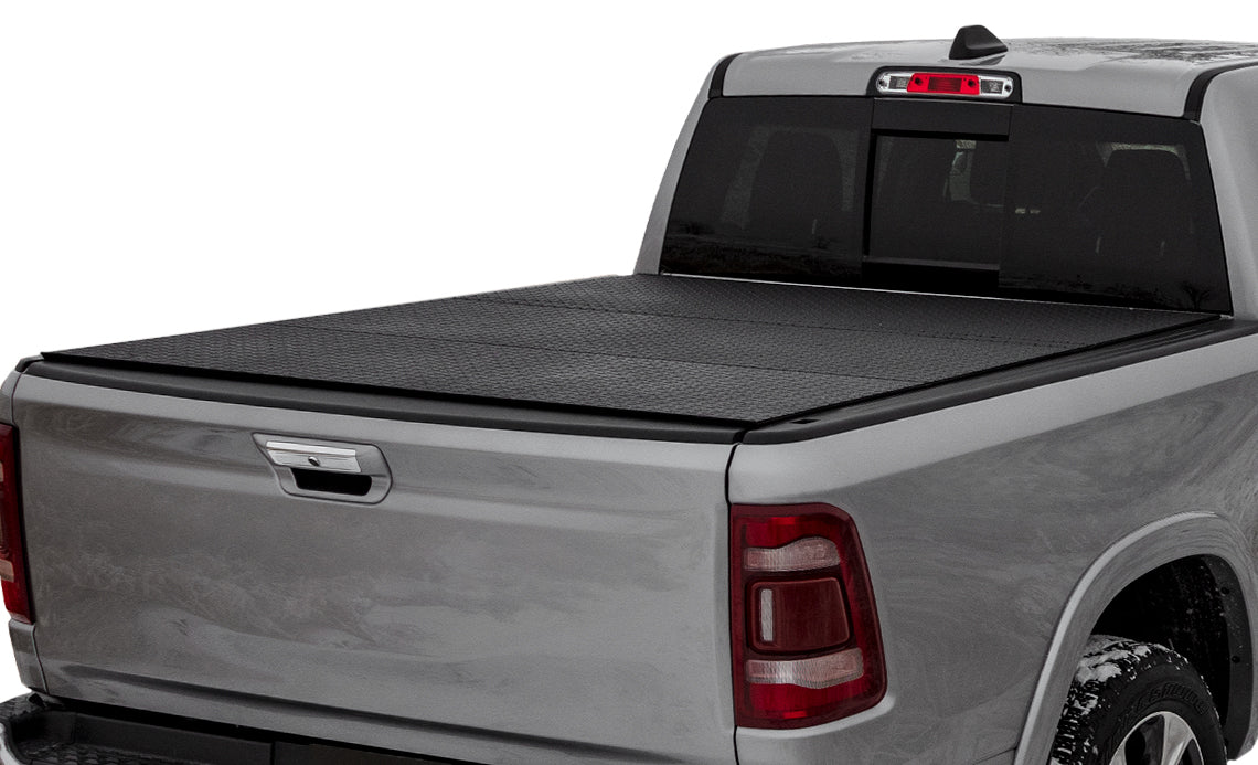 LOMAX 2009-2018 Dodge Ram 1500 2019-2024 Ram 1500 Classic 5' 7" Box except RamBox Cargo Mgt System Professional Series Tonneau Cover B0040019