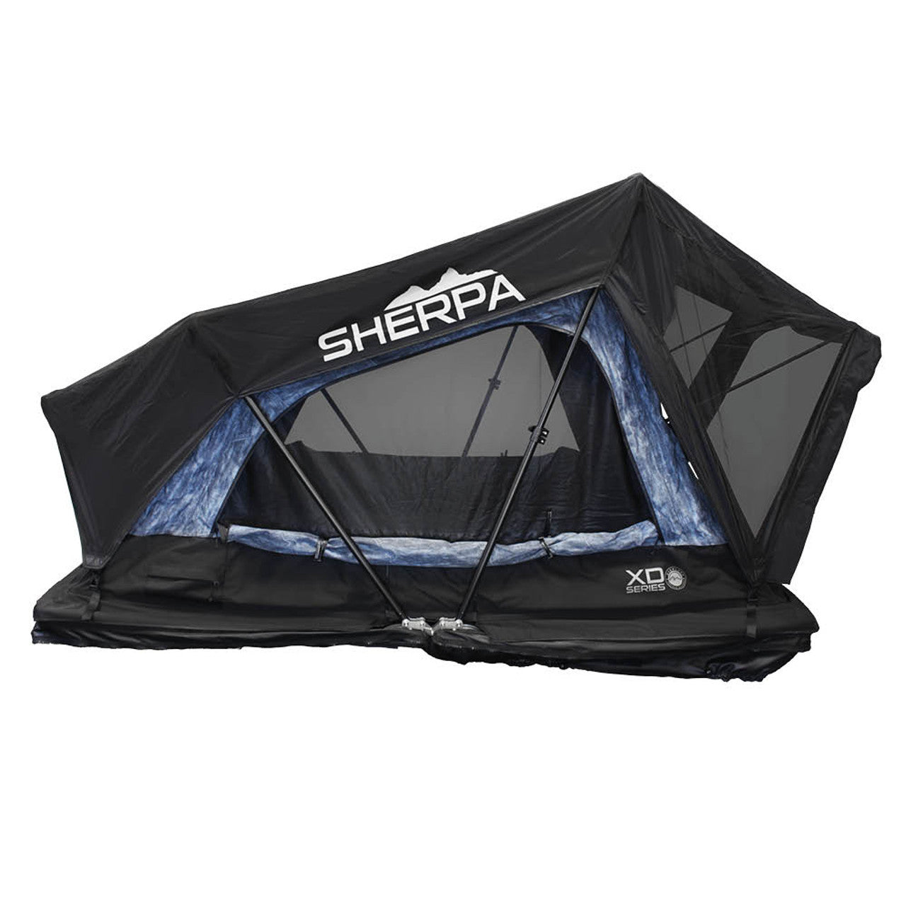 OVS XD Sherpa Hybrid Soft Shell Roof Top Tent Blue Body & Black Rainfly 18209902