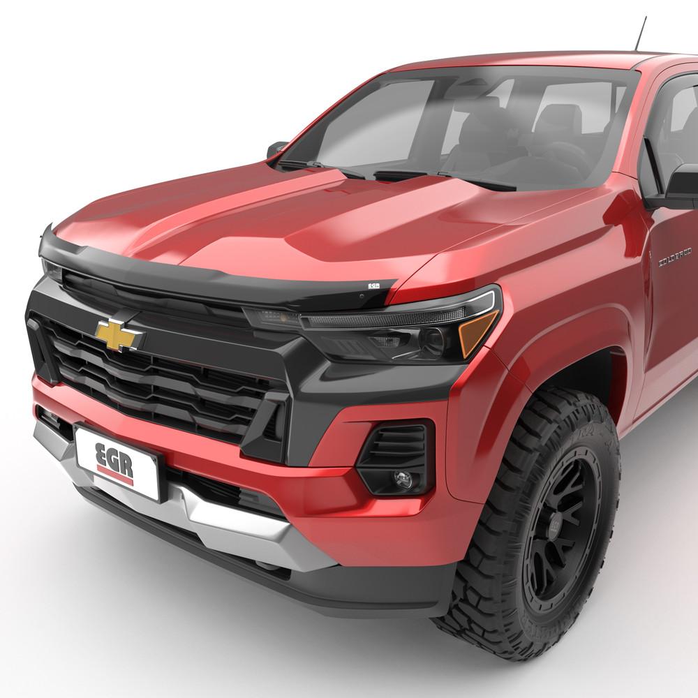 EGR 2023-2024 Chevrolet Colorado ZR2 Superguard Hood Guard Smoke Finish 309591