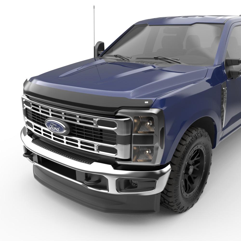 EGR 2023-2024 Ford F-250 F-350 Super Duty Superguard Hood Guard Smoke Finish 303501