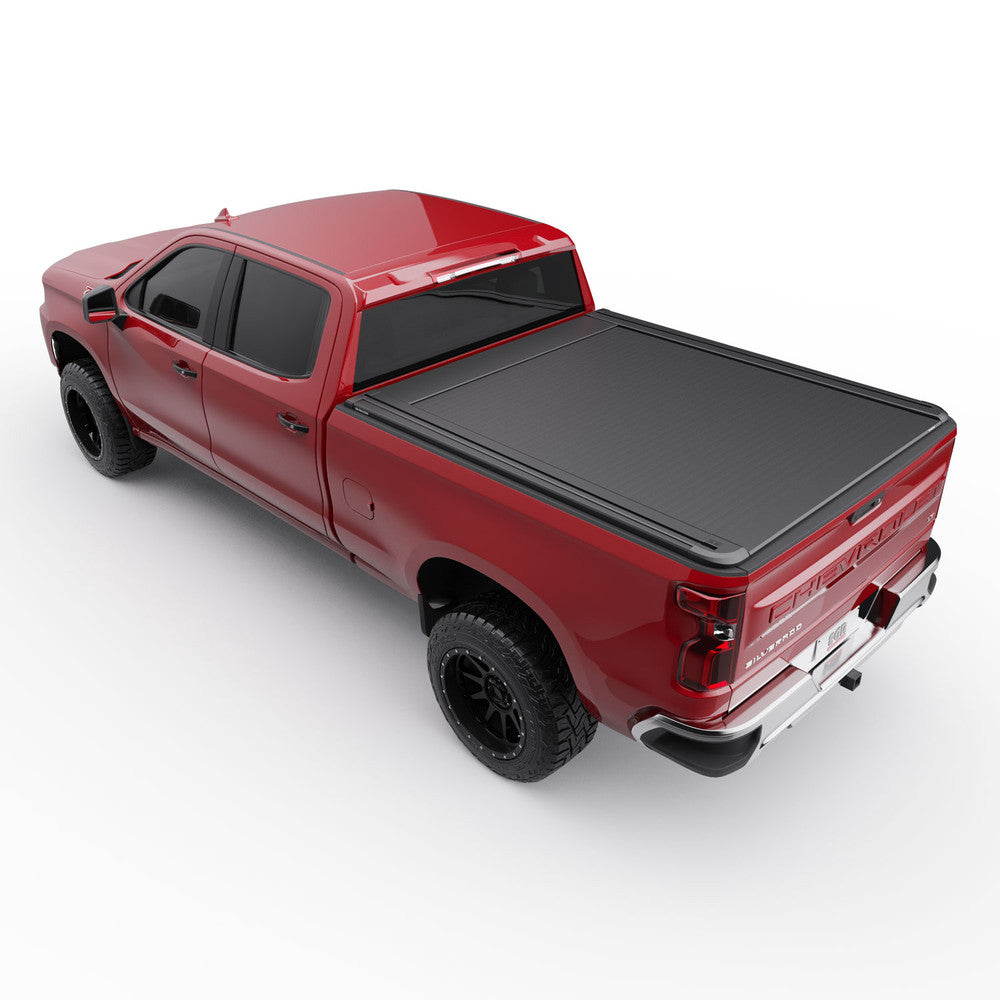 EGR 2019-2025 Chevrolet Silverado 1500 GMC Sierra 1500 6' 5" Bed Length RollTrac Electric Retractable Bed Covers RT040036E