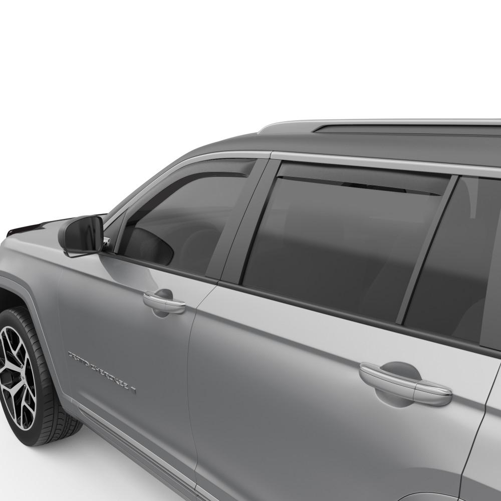 EGR 2022-2024 Jeep Grand Cherokee WL In-channel 4pc Matte Finish 4 Door Window Visors 573775