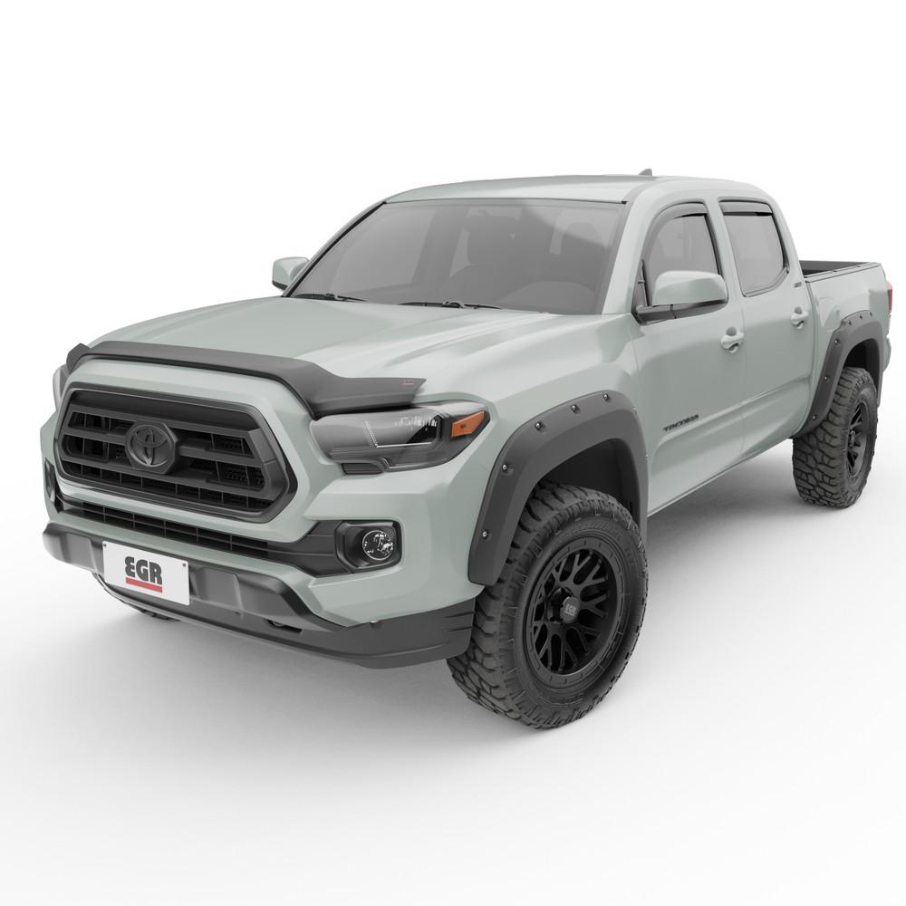 EGR 2016-2023 Toyota Tacoma Superguard Hood Guard Smoke Finish 305081