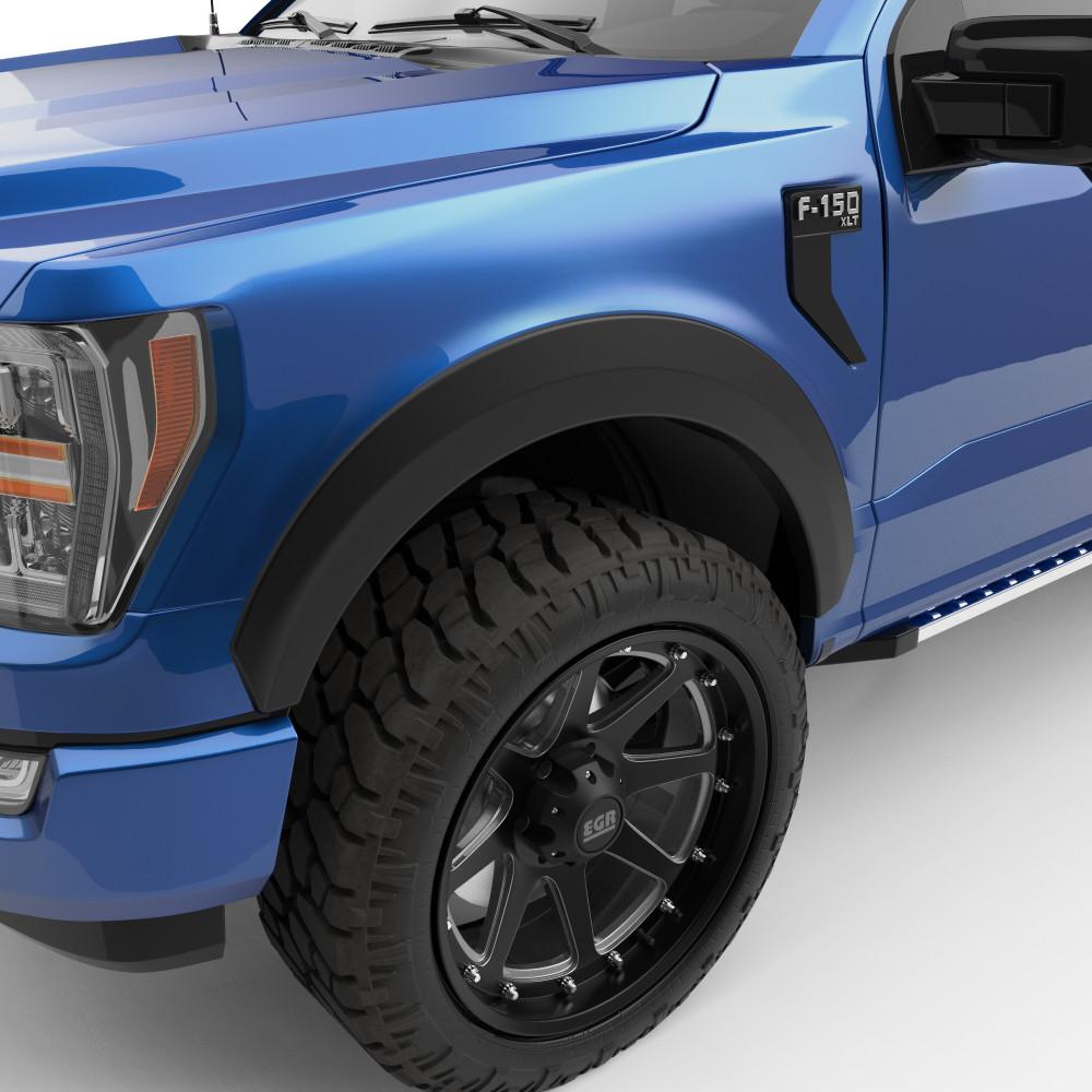 EGR 2021-2025 Ford F-150 Summit Fender Flares Matte Black 775584