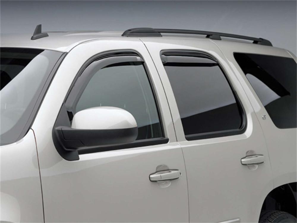 EGR 2007-2014 Chevrolet Tahoe GMC Yukon In-channel 4pc Smoke Finish Window Visors 571801