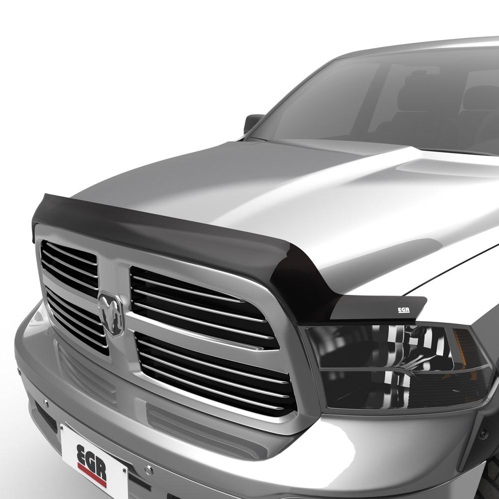 EGR 2009-2024 Dodge Ram 1500 Superguard Hood Guard Smoke Finish 302651