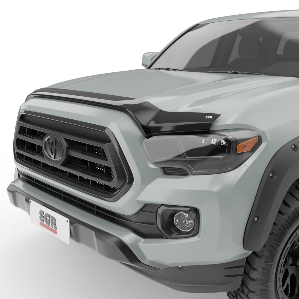 EGR 2016-2023 Toyota Tacoma Superguard Hood Guard Smoke Finish 305081