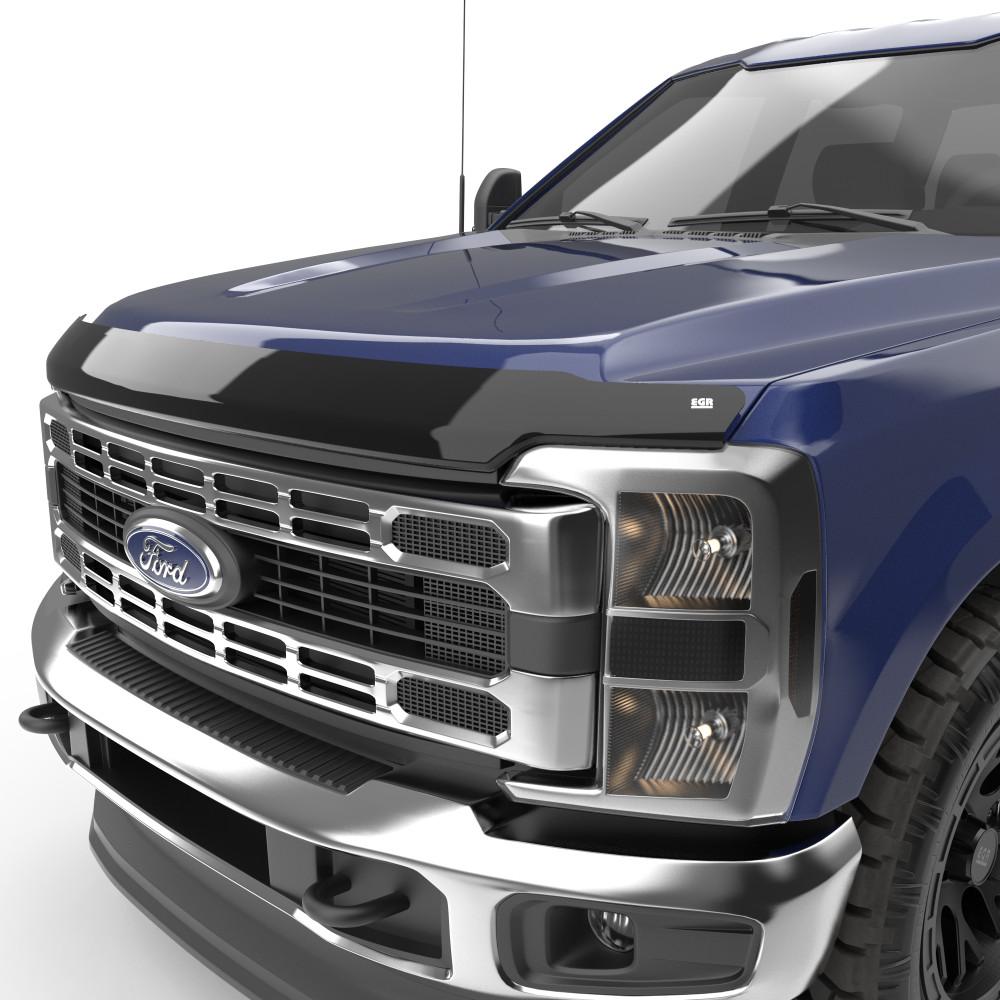 EGR 2023-2024 Ford F-250 F-350 Super Duty Superguard Hood Guard Smoke Finish 303501