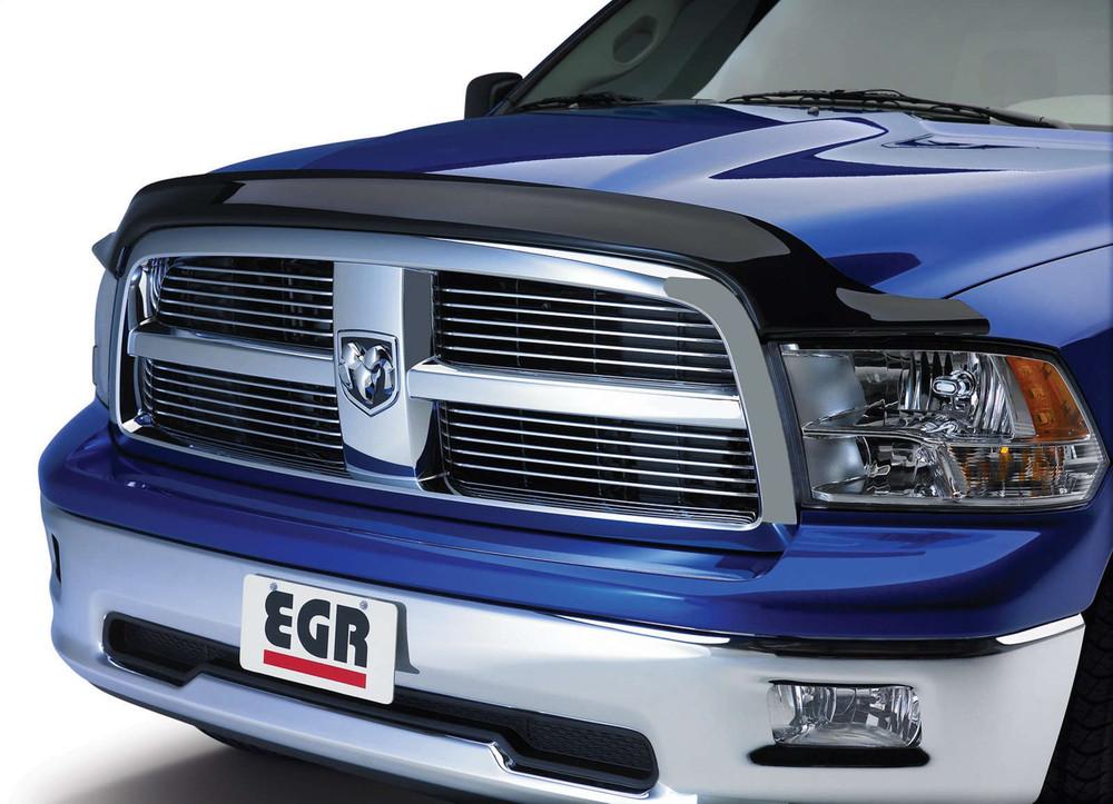 EGR 2010-2019 Dodge Ram 2500 3500 Aerowrap Hood Guard Smoke Finish 392851