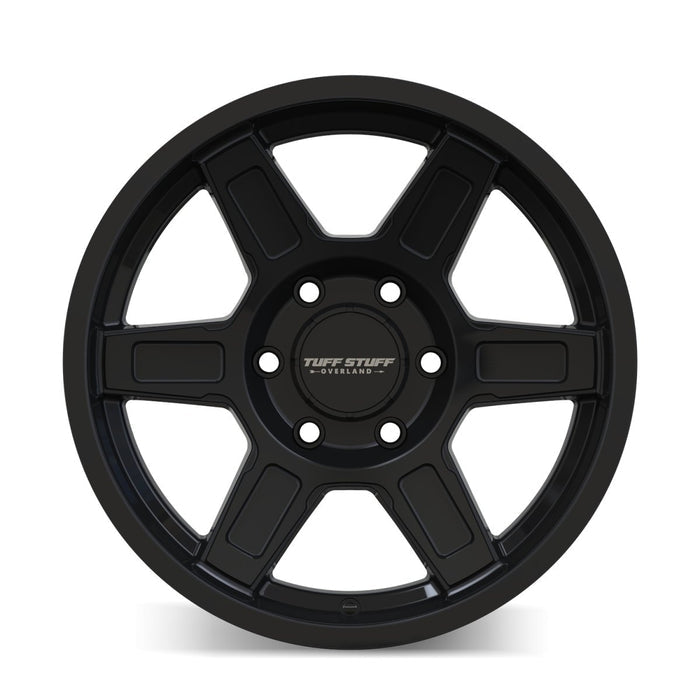 Tuffstuff 2004-2024 Ford F150 2010-2024 F150 Raptor 17x8.5 6-135 0mm 87.1mm Ascent TS01 Gloss Black TS01-7836GB