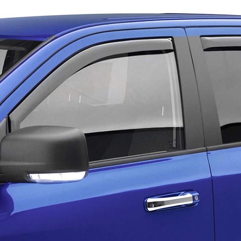 EGR 2021-2024 Jeep Grand Cherokee L In-channel 4pc Smoke Finish 4 Door Window Visors 573781